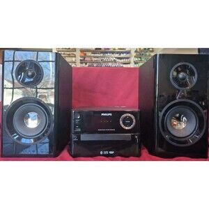 Philips Micro Music System BTM2180 Black Bluetooth MP3 USB Direct No Remote C4